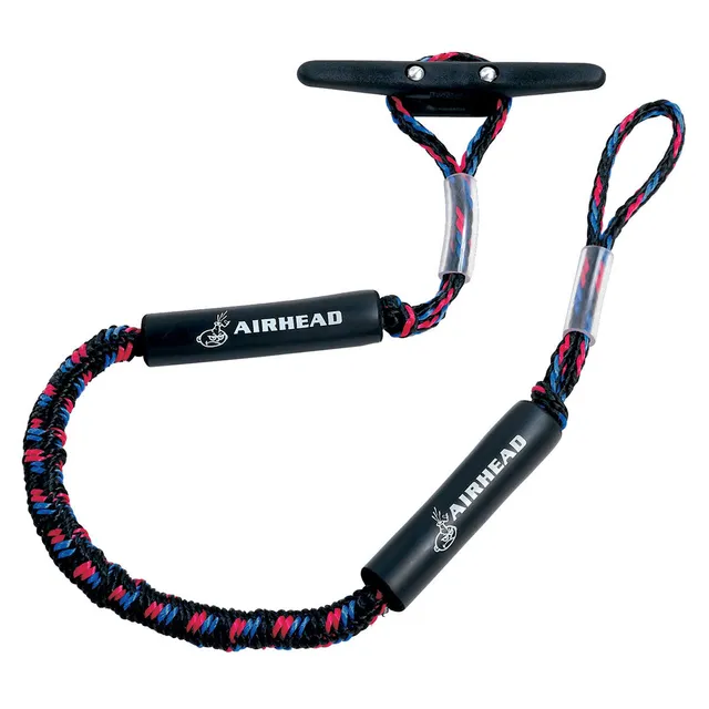 AIRHEAD Boating Accessories Bungee Dock Line cima 4 ft ammortizzante
